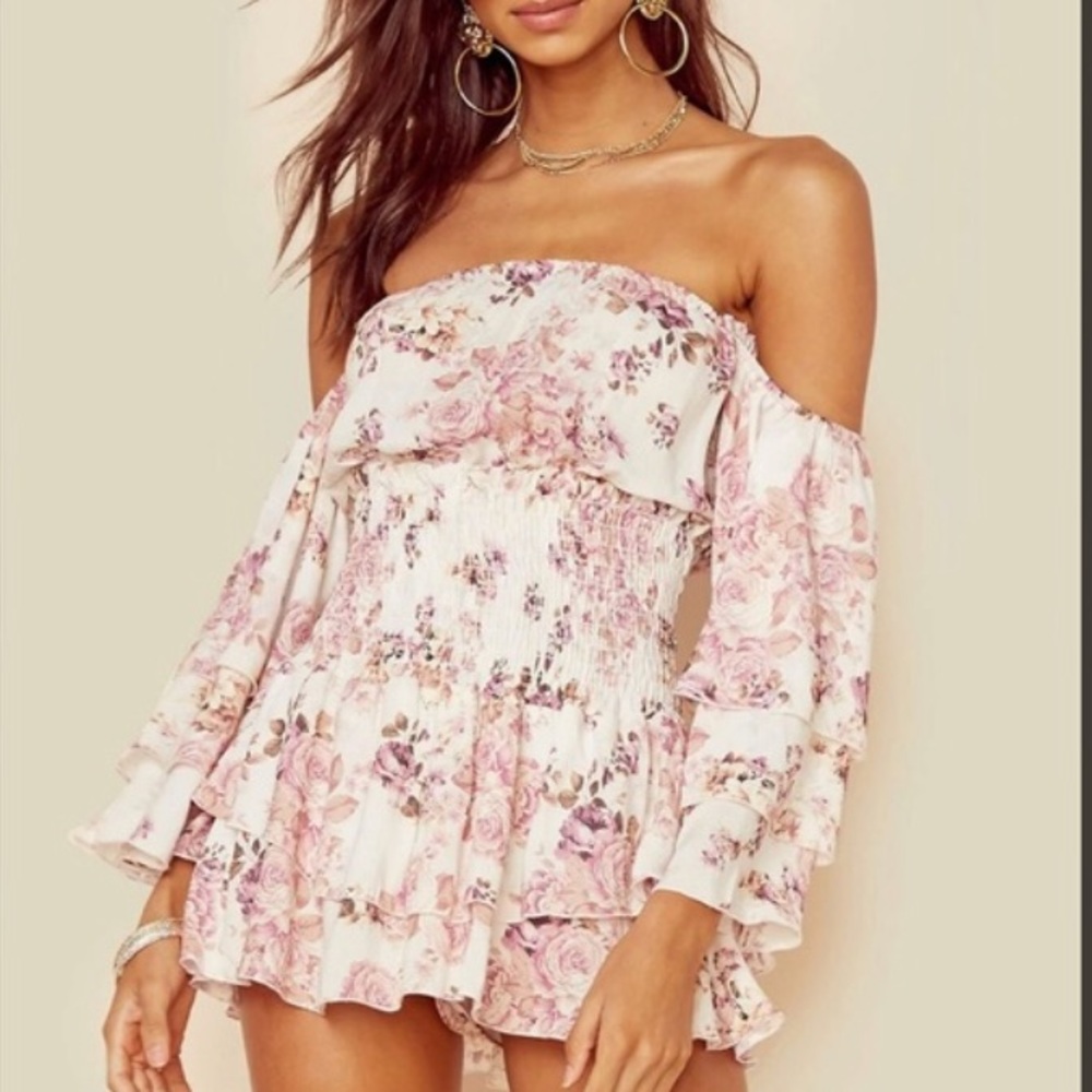 XS Blue Life Party Romper